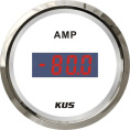 Амперметр цифровой 80-0-80 ампер WS бел/нерж KUS (KY26102)